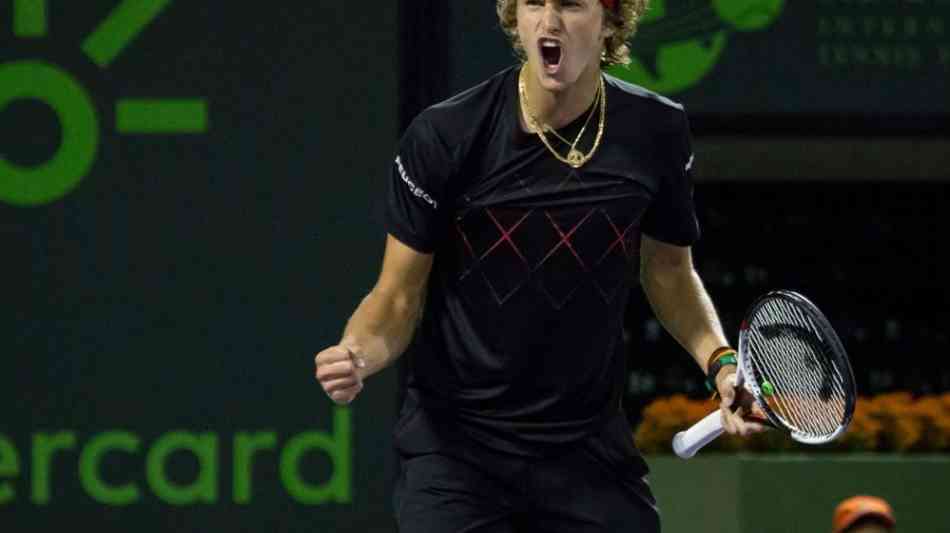 Tennis: Alexander Zverev im ATP-Masters-Finale von Miami (USA)