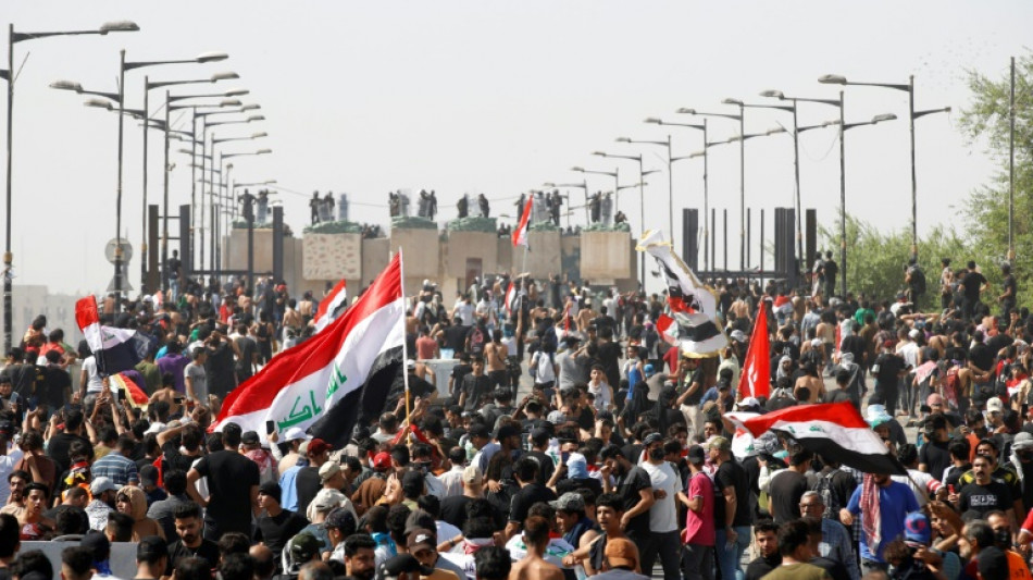 Tausende gehen im Irak zu Jahrestag von landesweiten Protesten auf die Straße 