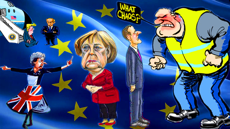 Frust und Chaos in der EU: Gelbwesten-Protest auch nun in Deutschland