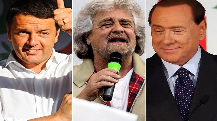 Italien: Berlusconi und Grillo siegen bei Wahl - Renzi verliert