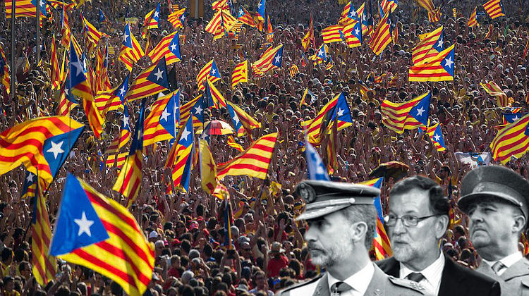 Katalonien - Tausende protestieren für inhaftierte Unabhängigkeitskämpfer