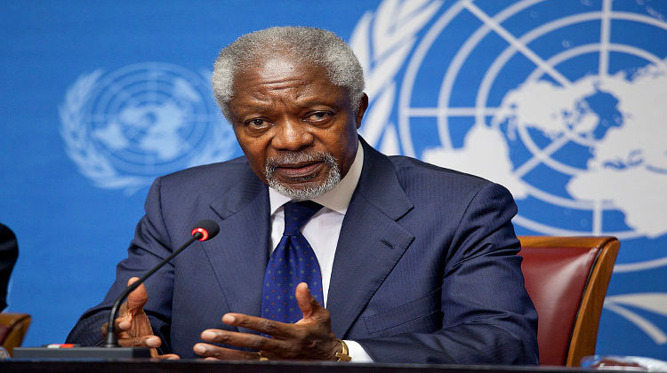 "Verzwickte Lage" - Kofi Annan warnt vor Gefahr eines Atomkriegs