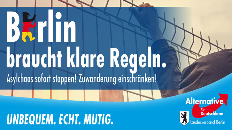 Berlin - Landesparteitag der AfD Berlin vom 12. bis 13. Mai 2018