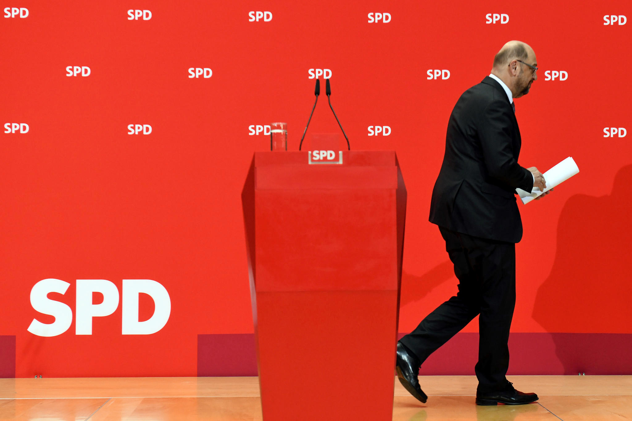 SPD: Martin Schulz nimmt Sigmar Gabriels Entschuldigung an