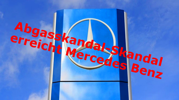 Abgasbetrug: Auch Daimler (Mercedes) droht Bußgeld wegen Dieselskandals