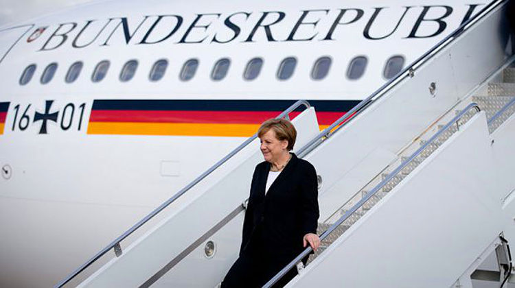 Bundeskanzlerin Angela Merkel reist am 09.10. 2021 nach Israel