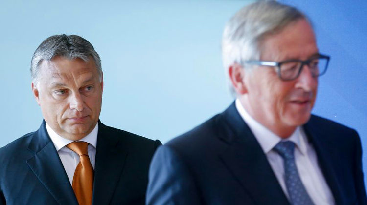 "Provinzpolitiker" Juncker gegen Premierminister Orban in EVP