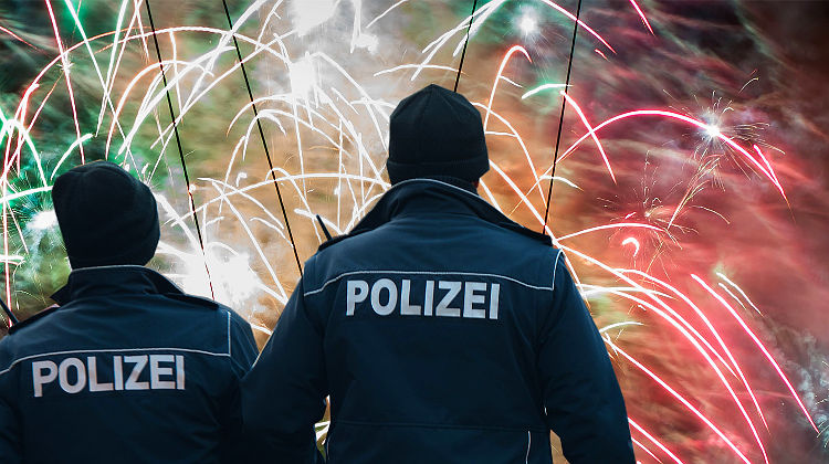 Polizist bei Silvester-Ausschreitungen in Leipzig schwer verletzt