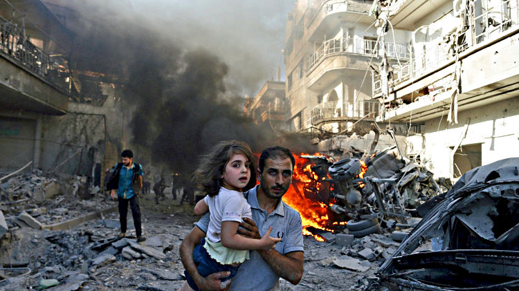 Hilfsappelle und Warnungen vor Eskalation bei Brüsseler Syrien-Konferenz