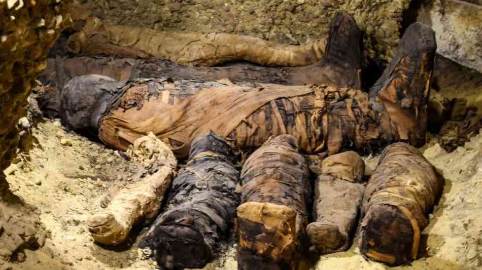 Ägypten zeigt 40 Mumien aus der Zeit der hellenistischen Ptolemäerdynastie