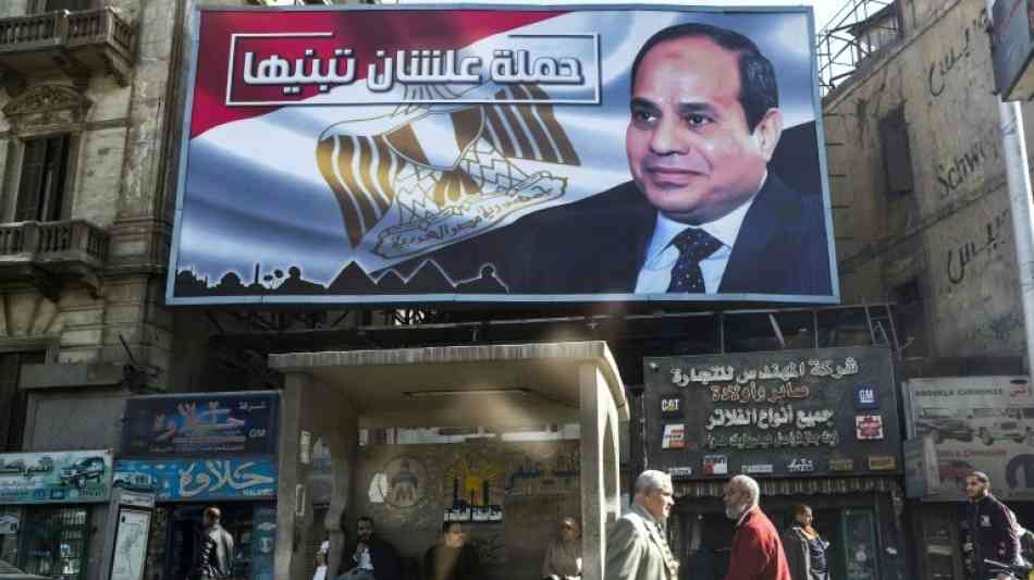 Kairo: Ägyptens Staatschef al-Sisi kandidiert für Wiederwahl