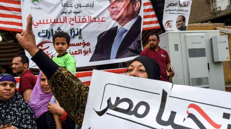 Kairo: Ägyptens Wahlbehörde bestätigt den Sieg von Präsident al-Sisi
