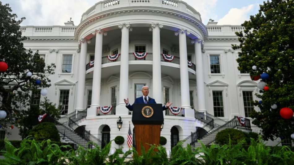 Biden feiert an Unabh&auml;ngigkeitstag Erfolge im Kampf gegen Corona