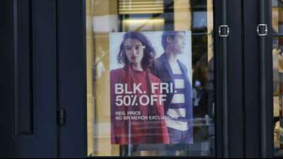 Einzelhandel erwartet kräftiges Umsatzplus an "Black Friday" und "Cyber Monday"