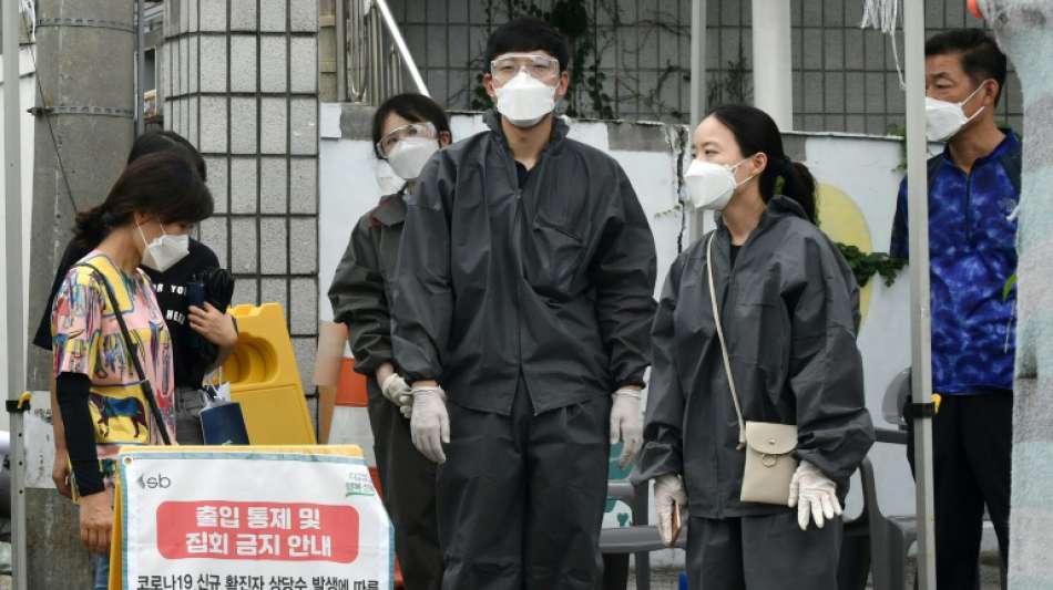 Südkorea ordnet wegen neuer Corona-Ausbrüche Schließung von Risiko-Orten an