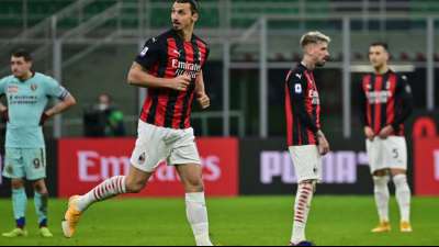 "Halb Mensch, halb Gott": AC Mailand feiert Ibrahimovic-Comeback
