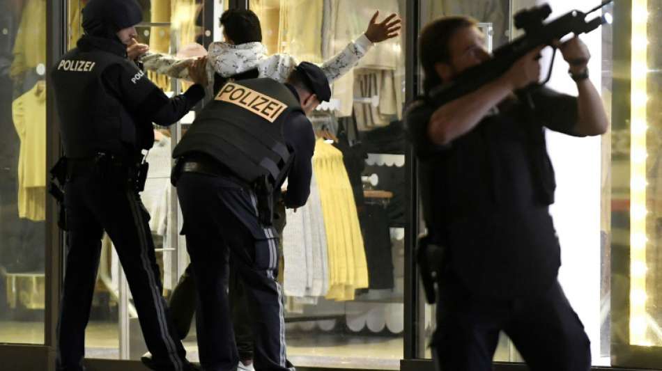 Großfahndung nach mutmaßlich islamistischem Anschlag in Wien