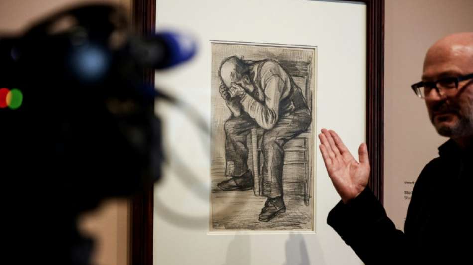 Neu entdeckte Van-Gogh-Zeichnung erstmals in Amsterdam ausgestellt