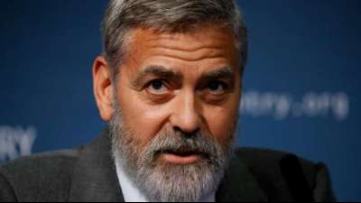 George Clooney hat im Corona-Lockdown jeden Tag Wäsche gewaschen