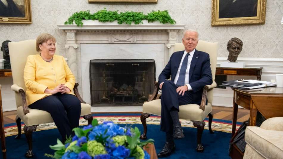Merkel von Biden im Weißen Haus empfangen