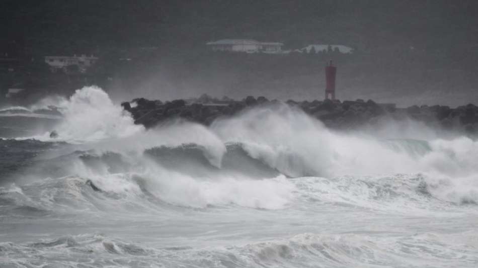 Taifun "Haishen" trifft auf Süden Japans