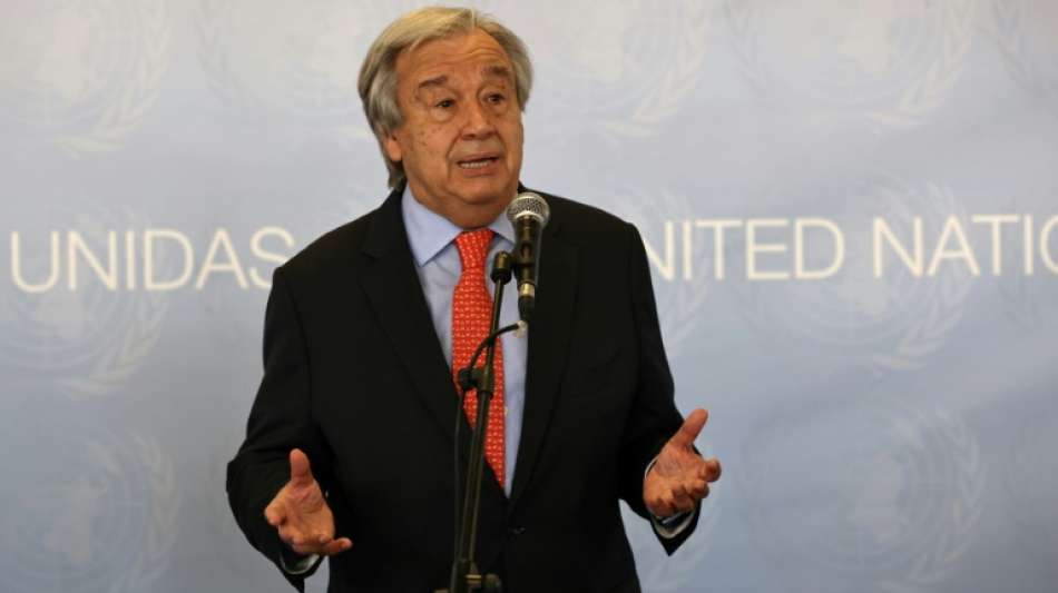 Guterres warnt vor humanit&auml;rer Katastrophe in Afghanistan