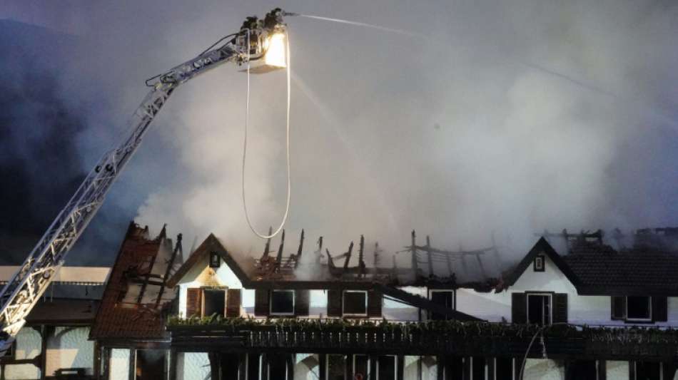 Berühmtes Sterne-Restaurant "Traube Tonbach" im Schwarzwald von Feuer zerstört