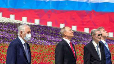 Putin-Besucher müssen "Desinfektionstunnel" durchlaufen