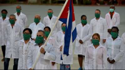 Kuba entsendet in Corona-Krise 39 Ärzte und Pfleger nach Andorra