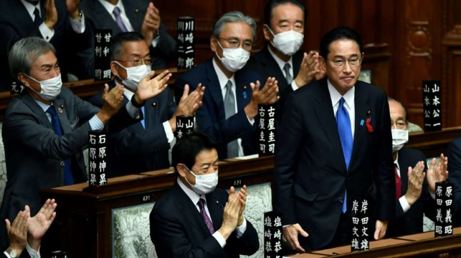 Japans Parlament w&auml;hlt Fumio Kishida zum Regierungschef