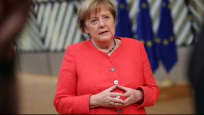 Merkel erwartet "sehr sehr schwere Verhandlungen" bei EU-Finanzgipfel