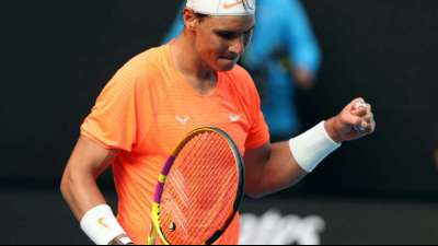 Tenns: Rafael Nadal bisher mit weißer Weste ins Viertelfinale