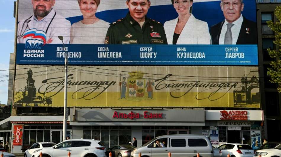 Putin ruft Russen zu "patriotischer" Stimmabgabe bei Wahl auf