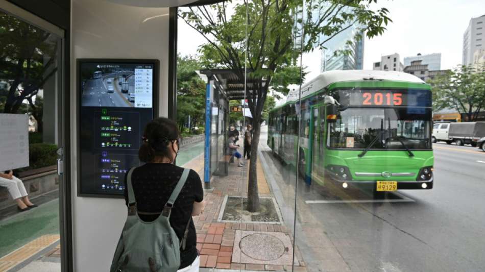 Südkorea setzt auf High-Tech-Bushaltestellen im Kampf gegen das Coronavirus
