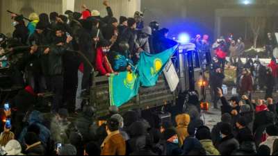 Diktatur schie&szlig;t: Viele Tote bei Protesten in Kasachstan