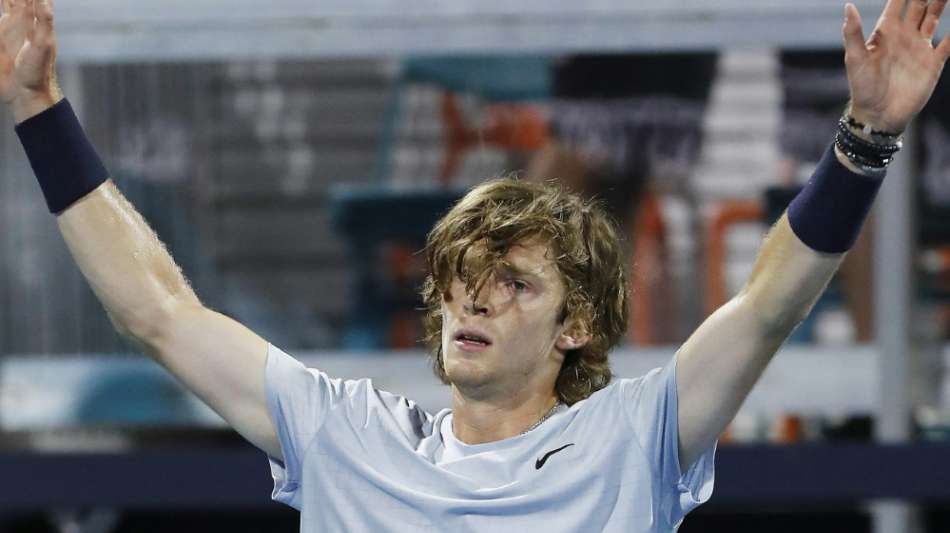 Miami: Rublew schl&auml;gt Korda - Barty und Andreescu im Finale