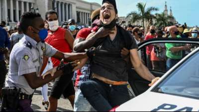USA setzen wegen Unterdr&uuml;ckung von Protesten weitere Kubaner auf Sanktionsliste