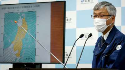 Mindestens drei Verletzte bei Erdbeben der St&auml;rke 6,8 im Nordosten Japans