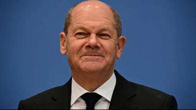 Scholz warnt vor Verstetigung von Inflationsrate