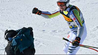 Ski-WM: Baumann gewinnt sensationell Super-G-Silber