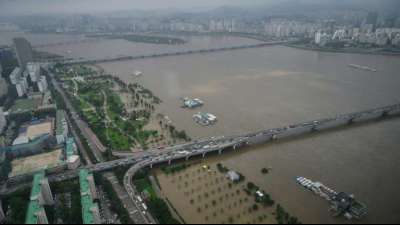 Mindestens 30 Tote bei Erdrutschen und Überschwemmungen in Südkorea