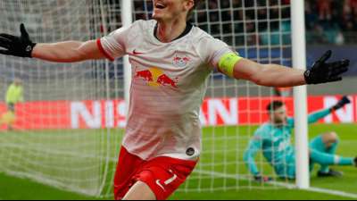 Sabitzer führt Leipzig ins Viertelfinale - Fan-Party im Stadion