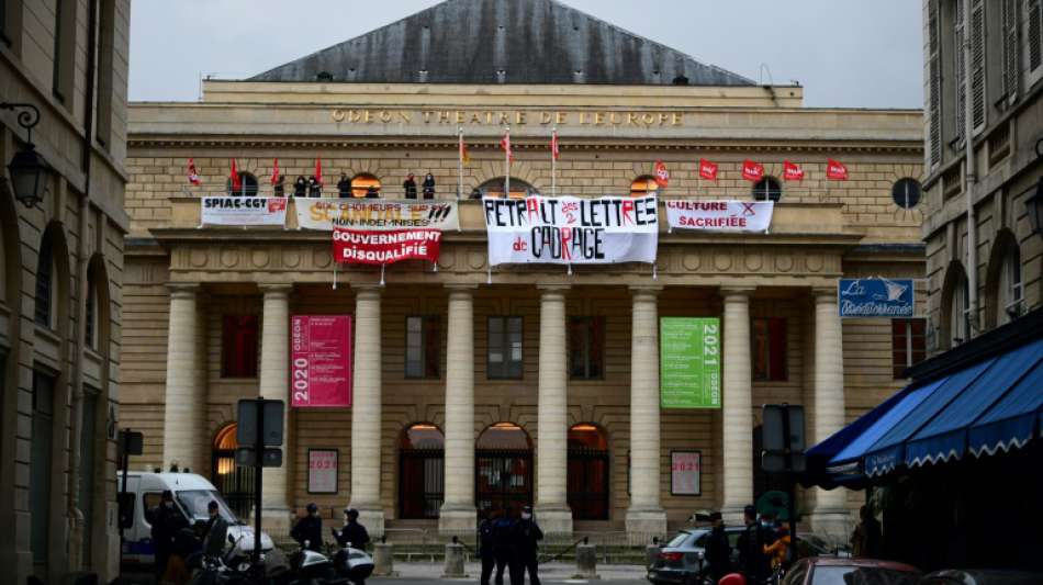 Frankreich: Corona-Protest in Paris - K&uuml;nstler besetzen Theater