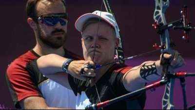 Deutsche Bogensch&uuml;tzen scheitern im Mixed-Achtelfinale