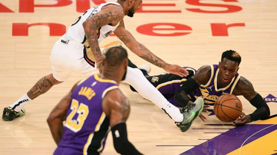 Basketball - NBA: Dennis Schr&ouml;der mit Lakers weiter siegreich