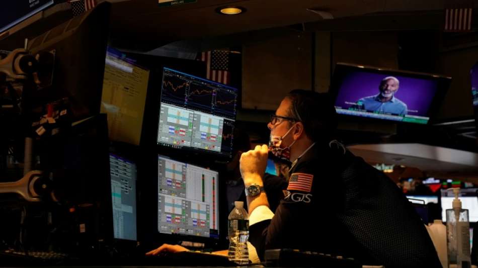 B&ouml;rse: Wall Street endet nach turbulentem Tag leicht im Plus