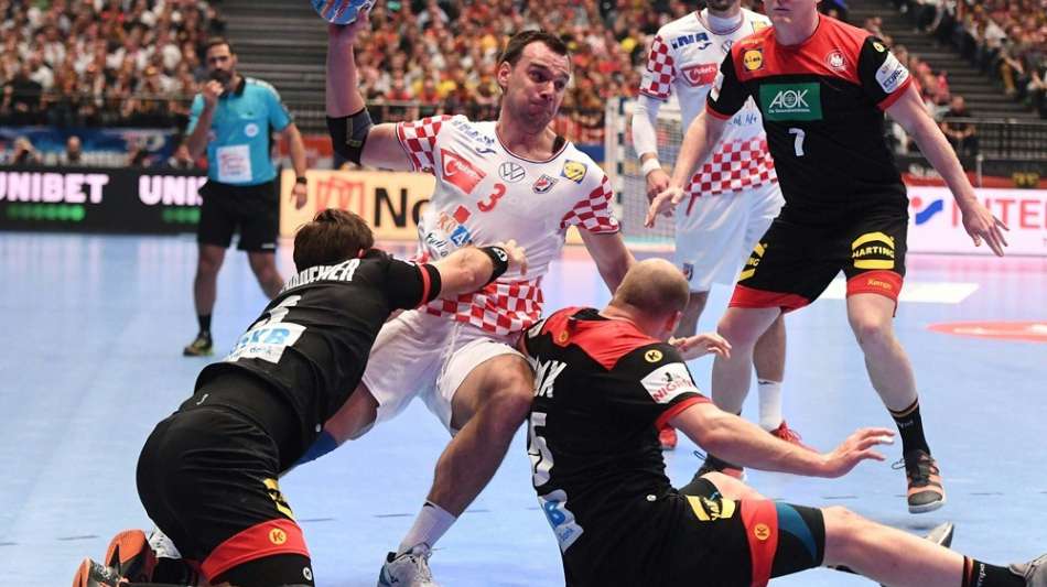 Niederlage gegen Kroatien: Handballer verlieren Halbfinale aus den Augen