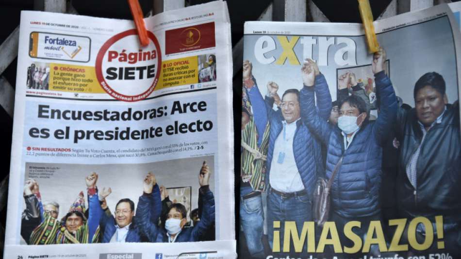 Wahlbeobachter bestätigen Erfolg von linksgerichtetem Kandidaten in Bolivien