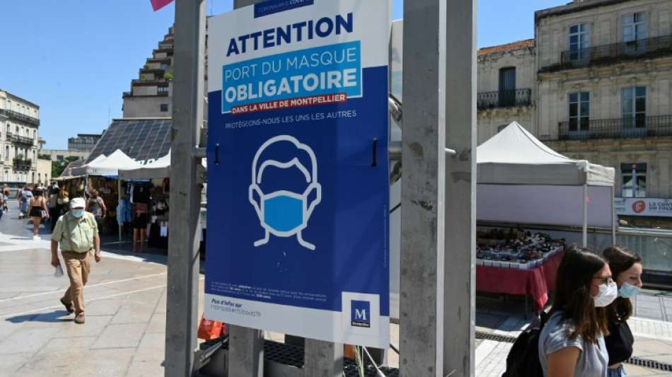 Mehrere Regionen Frankreichs führen Maskenpflicht im Freien wieder ein