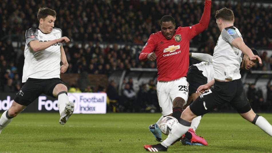 FA Cup: Manchester United schlägt Derby County und Rooney